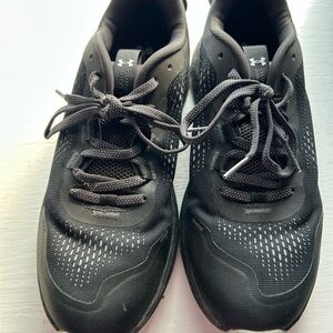 Under Armour Black Mesh Athletic Sneakers